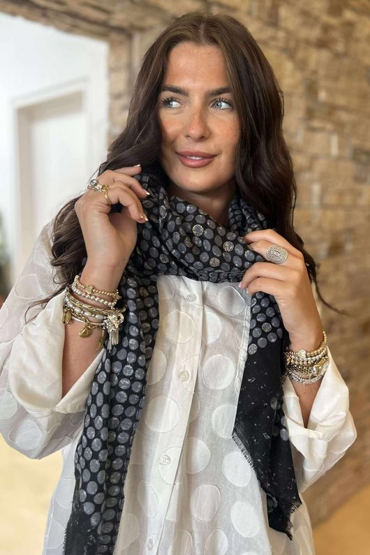Laundry B Orla Scarf Black